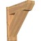 Ekena Millwork Traditional Slat Smooth Outlooker, Western Red Cedar, 7 1/2"W x 24"D x 24"H OUT08X24X24TRA06SWR - alternate 1